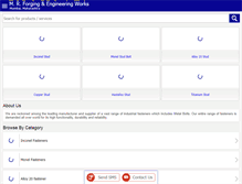 Tablet Screenshot of mrforging.com